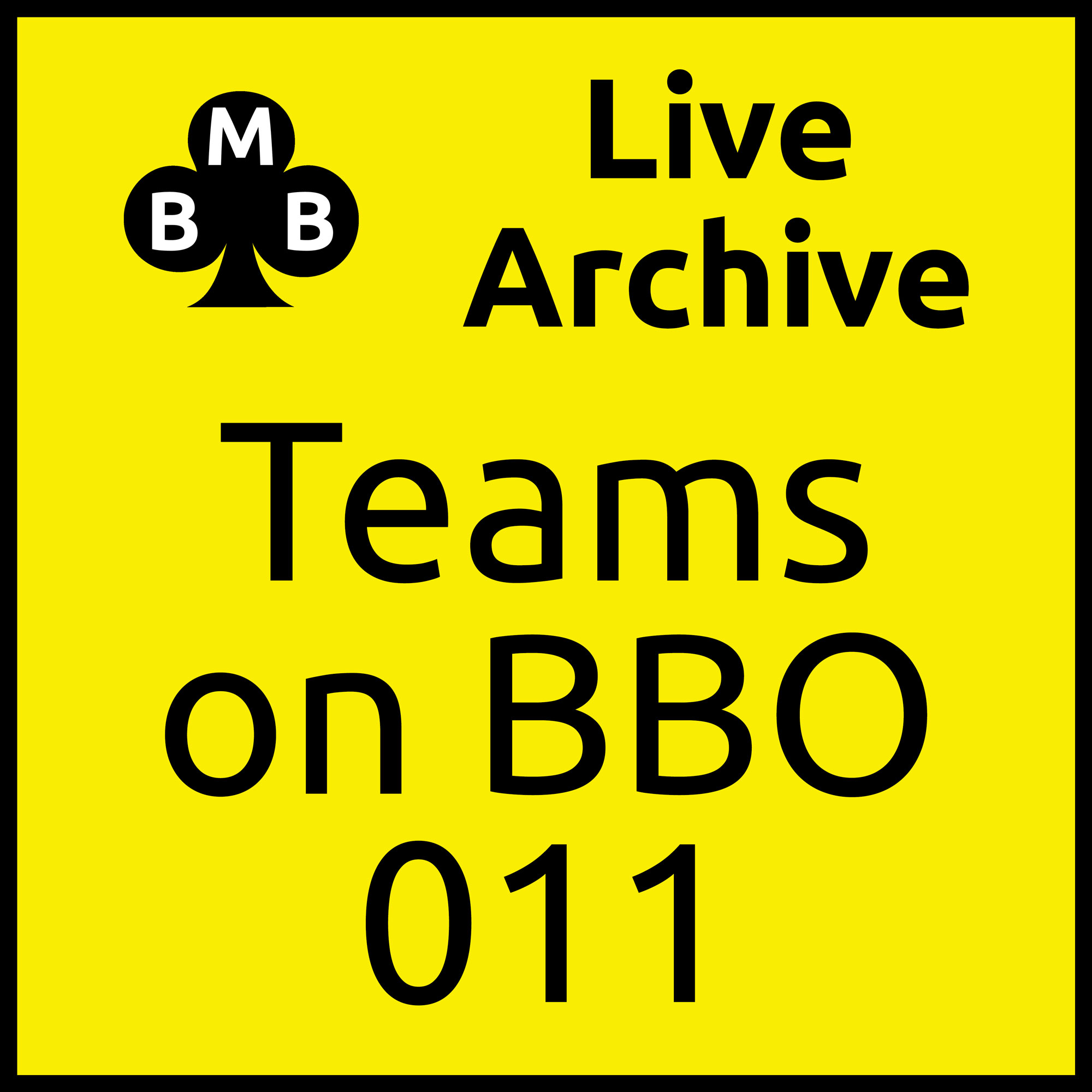 Teams on BBO - 11