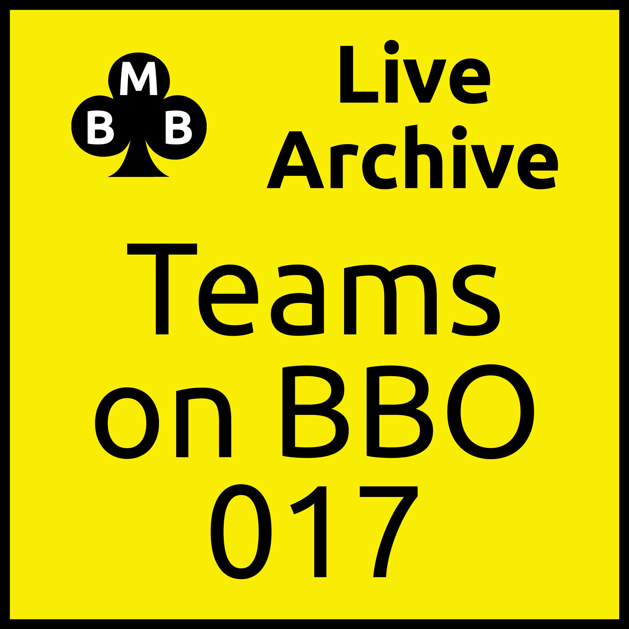 Teams on BBO - 17