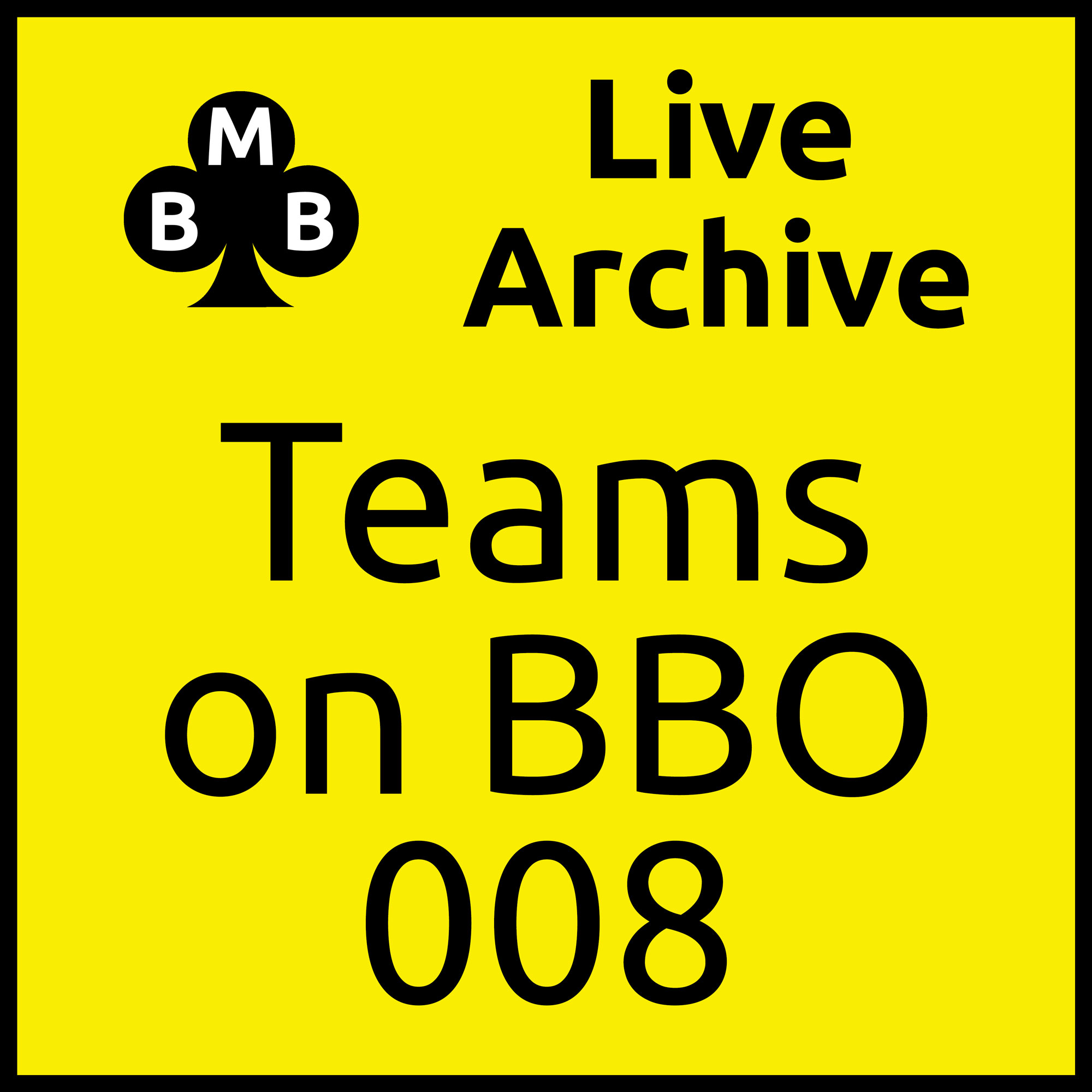 Teams on BBO - 8